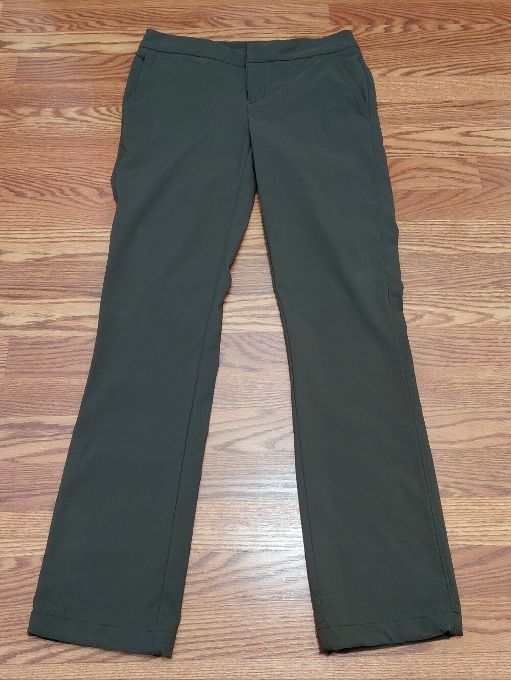 Athleta Hiking Outdoor Pants Women Sz 8 Olive Green Active Explore Play Pants
